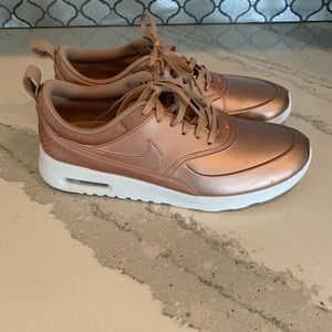 Nike Rose Gold Air Sneakers